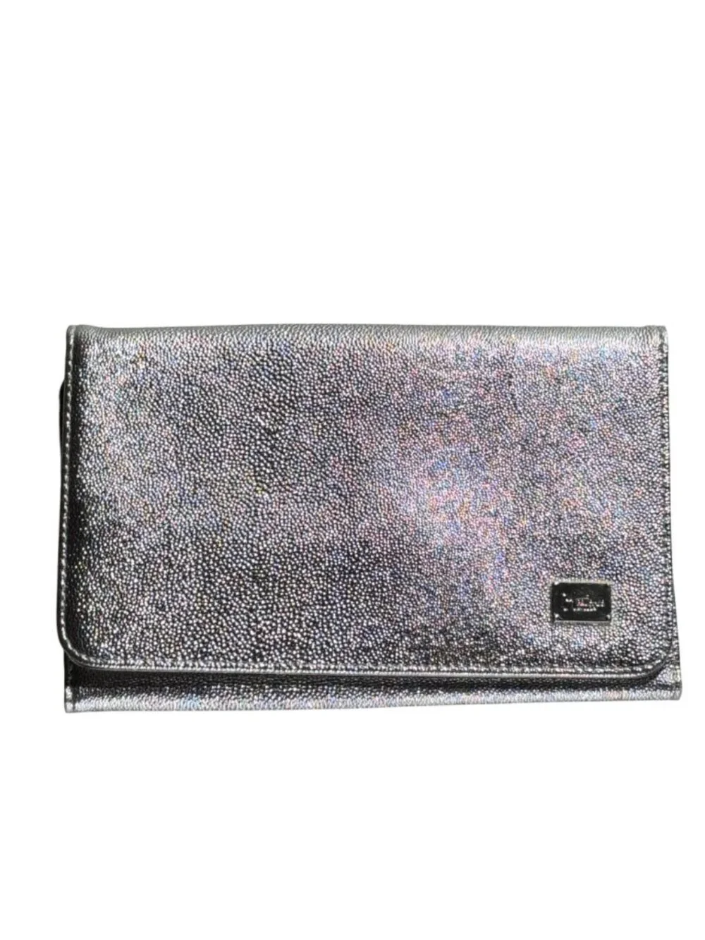 IT Brushes for Ulta Silver tri-fold case withZip Compartment